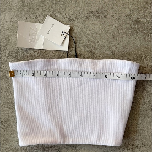 Zara Rib Bandeau Top - Picture 11 of 12
